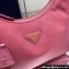 Prada Re-Edition 2005 Re-Nylon and Saffiano Mini Hobo Bag 1NE204 Pink/Gold 2024