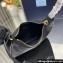 Prada Re-Edition 2005 Re-Nylon and Saffiano Mini Hobo Bag 1NE204 Black/Gold 2024