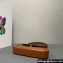 Prada Brushed leather shoulder bag 1BD345 Brown 2024