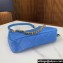 Prada Re-Edition 1995 Chaîne Re-Nylon Mini Hobo Bag 1BC204 Light Blue 2024