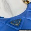 Prada Re-Edition 1995 Chaîne Re-Nylon Mini Hobo Bag 1BC204 Light Blue 2024