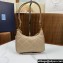 Prada Re-Edition 1995 Chaîne Re-Nylon Mini Hobo Bag 1BC204 Beige 2024