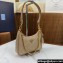 Prada Re-Edition 1995 Chaîne Re-Nylon Mini Hobo Bag 1BC204 Beige 2024