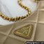 Prada Re-Edition 1995 Chaîne Re-Nylon Mini Hobo Bag 1BC204 Beige 2024