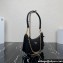 Prada Re-Edition 1995 Chaîne Re-Nylon Mini Hobo Bag 1BC204 Black 2024