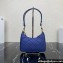Prada Re-Edition 1995 Chaîne Re-Nylon Mini Hobo Bag 1BC204 Blue 2024