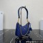 Prada Re-Edition 1995 Chaîne Re-Nylon Mini Hobo Bag 1BC204 Blue 2024