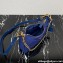 Prada Re-Edition 1995 Chaîne Re-Nylon Mini Hobo Bag 1BC204 Blue 2024