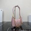 Prada Re-Edition 1995 Chaîne Re-Nylon Mini Hobo Bag 1BC204 Light Pink 2024