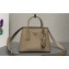Prada Double leather mini bag 1BG443 Gray 2024