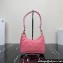 Prada Re-Edition 1995 Chaîne Re-Nylon Mini Hobo Bag 1BC204 Pink 2024
