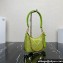 Prada Re-Edition 1995 Chaîne Re-Nylon Mini Hobo Bag 1BC204 Light Green 2024