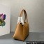 Prada Medium leather handbag 1BA444 Brown 2024