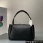 Prada Medium leather handbag 1BA444 Black 2024