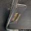 Prada Medium leather handbag 1BA444 Black 2024