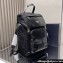 Prada Re-Nylon and brushed leather backpack Bag 2VZ135 Black 2024