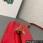 Prada Patent leather shoulder bag 1BD339 Red 2024
