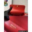 Prada Patent leather shoulder bag 1BD339 Red 2024