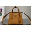 Prada Double leather mini bag 1BG443 Brown 2024