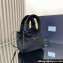 Prada Mini handbag in quilted velvet 1BA410 Black 2024