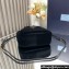 Prada Mini handbag in quilted velvet 1BA410 Black 2024