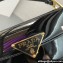 Prada Patent leather shoulder bag 1BD345 Black 2024