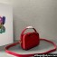 Prada Odette patent leather mini-bag 1BH206 Red 2024