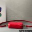 Prada Odette patent leather mini-bag 1BH206 Red 2024