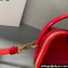 Prada Odette patent leather mini-bag 1BH206 Red 2024