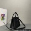 Prada Double leather mini bag 1BG443 Black 2024