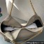 Prada Soft Calfskin Leather Chain Tote Bag 1BA638 Beige/Gold 2024