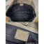 Prada Soft Calfskin Leather Chain Tote Bag 1BA638 Beige/Gold 2024