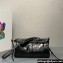 Prada Small leather shoulder bag 1BH215 Black 2024