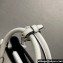 Prada Double leather mini bag 1BG443 White 2024