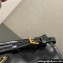 Prada Small leather shoulder bag 1BH215 Black 2024