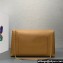 Prada Large leather shoulder bag 1BD368 Brown 2024