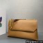 Prada Large leather shoulder bag 1BD368 Brown 2024