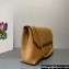 Prada Large leather shoulder bag 1BD368 Brown 2024