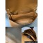 Prada Large leather shoulder bag 1BD368 Brown 2024