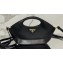 Prada Medium leather handbag 1BA421 Black 2024