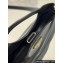Prada Medium leather handbag 1BA421 Black 2024
