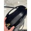 Prada Medium leather handbag 1BA421 Black 2024