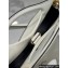 Prada Medium leather handbag 1BA421 White 2024