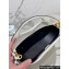 Prada Medium leather handbag 1BA421 White 2024