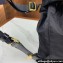 Prada Medium Re-Nylon and brushed leather backpack Bag 1BZ074 Black 2024