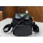 Prada Small Re-Nylon and brushed leather backpack Bag 1BZ075 Black 2024