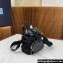 Prada Small Re-Nylon and brushed leather backpack Bag 1BZ075 Black 2024