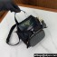Prada Small Re-Nylon and brushed leather backpack Bag 1BZ075 Black 2024