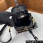 Prada Small Re-Nylon and brushed leather backpack Bag 1BZ075 Black 2024