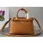 Prada Buckle small leather handbag with double belt 1BA418 Brown 2024